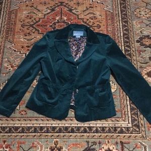 Nine West velvet blazer